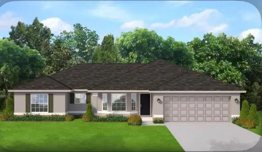 New construction Single-Family house 4618 Sw Leeward St, Port St. Lucie, FL 34953 plan 1540 - image
