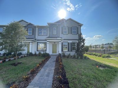 New construction Townhouse house 608 Pothos St, Apopka, FL 32703 Windham II - Townhome Series- photo 0