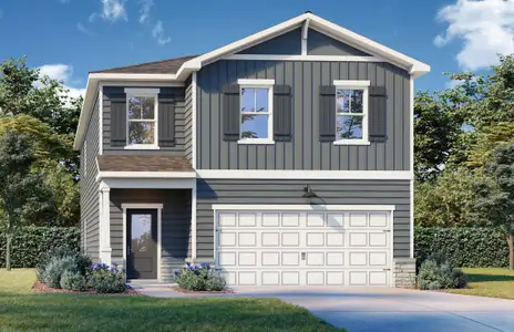 New construction Single-Family house 100 Watermist Dr, Canton, GA 30114 plan The Rabun B - image