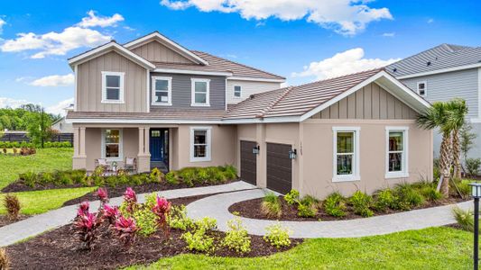 New construction Single-Family house 1797 Trailhead Ln, Zephyrhills, FL 33541 plan Sand Key - image
