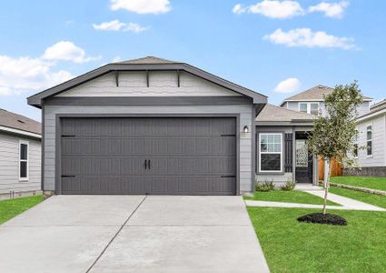 New construction Single-Family house 105 McLintock Road, Jarrell, TX 76537 - photo 0