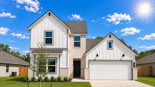 New construction Single-Family house 1013 Legrand St, Brenham, TX 77833 plan Midland - image