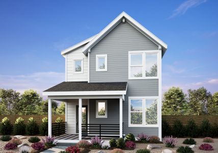 New construction Single-Family house 13270 Front Porch Ln, Firestone, CO 80504 plan Tealight Five - image