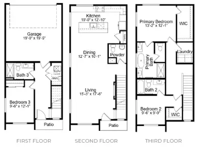 New construction Townhouse house 14 Ascent Trl, Englewood, CO 80112 plan Samantha - image