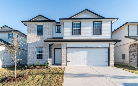 New construction Single-Family house 511 Estuary Dr, Maxwell, TX 78656 Concho- photo 0