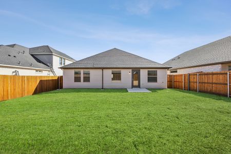 Flatwork in the Harrison home plan by Trophy Signature Homes – REPRESENTATIVE PHOTO