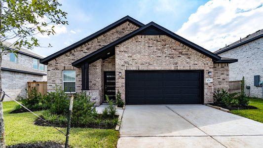 New construction Single-Family house 5120 Magnolia Spgs, Pearland, TX 77584 Pedernales- photo 0