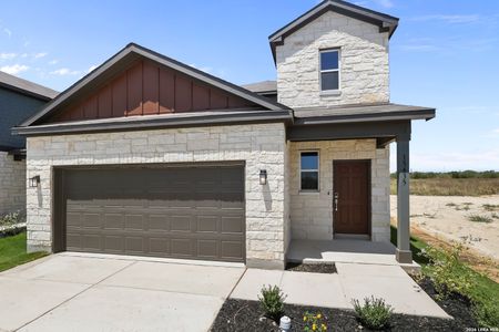 New construction Single-Family house 15435 Lonehollow Lk, San Antonio, TX 78253 plan Riley - 2511 - image