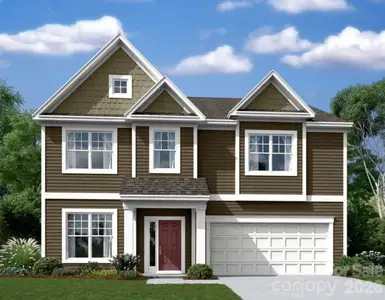 New construction Single-Family house 2027 Hackney St, Huntersville, NC 28078 plan The Fenmore - image