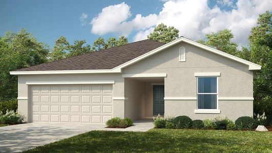 New construction Single-Family house 2642 Fernleaf Street, Auburndale, FL 33823 Seneca- photo 0