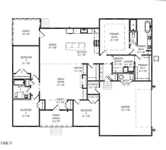 New construction Single-Family house 26 Hillstead Wy, Smithfield, NC 27577 - image
