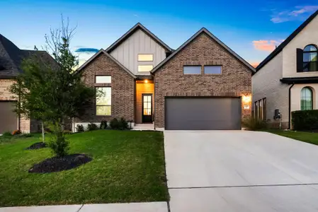 New construction Single-Family house 1416 Golden Celebration Bnd, Leander, TX 78641 plan Schertz (2892-CV-40) - image