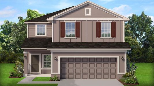 New construction Single-Family house 7497 Bent Tree Lp, St. Cloud, FL 34773 - image