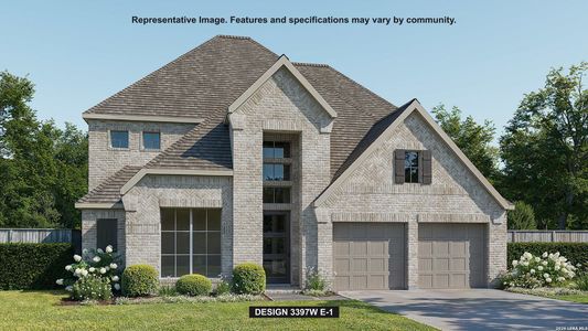 New construction Single-Family house 121 Rainwater Crk, Boerne, TX 78006 plan 3397W - image