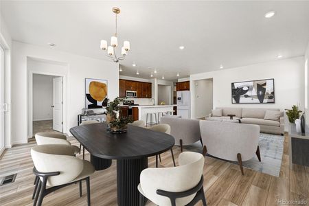 New construction Single-Family house 3411 N Denali St, Aurora, CO 80019 The Castlewood- photo 0