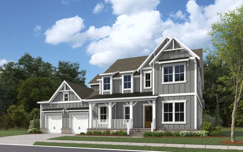 New construction Single-Family house 5001 Fairhaven Cir, Thompson's Station, TN 37064 plan Lancaster - image