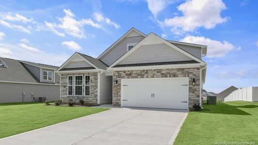 New construction Single-Family house 742 Lazy Elm Ln, Aberdeen, NC 28315 plan Bristol - image