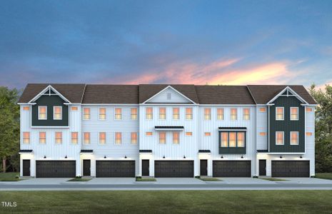 New construction Townhouse house 2120 Grouse Ski Cir, Apex, NC 27523 - image