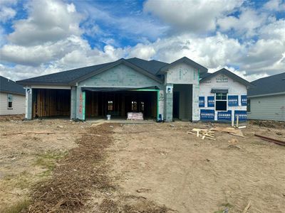 New construction Single-Family house 1726 Lily Pad Drive, Alvin, TX 77511 The Fairfield - photo 0