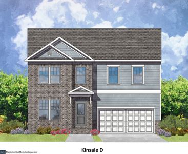 New construction Single-Family house 1700 Hickory Grove Road NW, Acworth, GA 30102 plan Kinsale - image 2