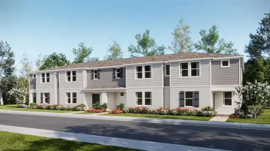 New construction Townhouse house 4473 Elliots Astor Blvd, St. Cloud, FL 34772 - image