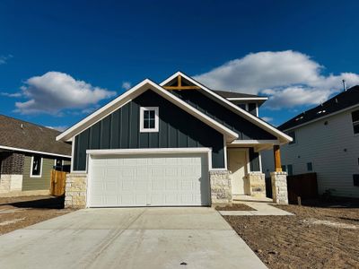 New construction Single-Family house 220 Mccrae Drive, Liberty Hill, TX 78642 Austin Homeplan- photo 0