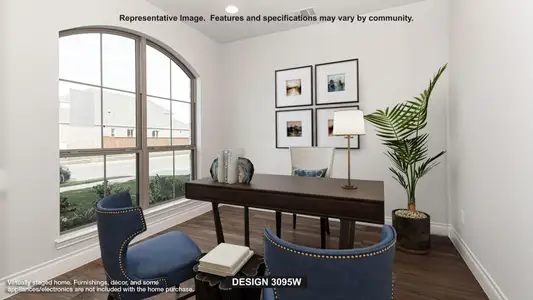 New construction Single-Family house 124 Brewer St, Kyle, TX 78640 plan 3095W - image 8