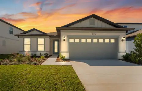New construction Single-Family house 1293 Lakeridge Wy, Lake Alfred, FL 33850 plan Medina - image