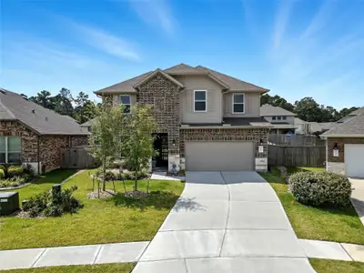 New construction Single-Family house 1610 Happy Valley St, Montgomery, TX 77316 plan Plan 2594 - image