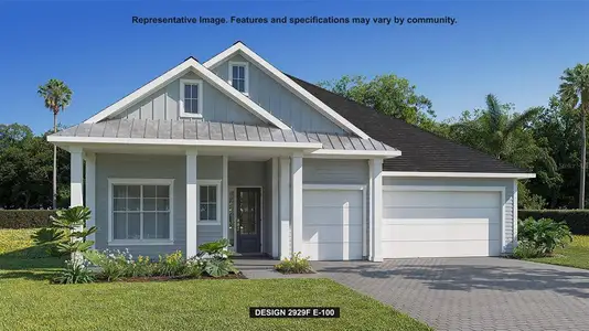New construction Single-Family house 4438 Southern Valley Lp, Brooksville, FL 34601 plan 2929F - image