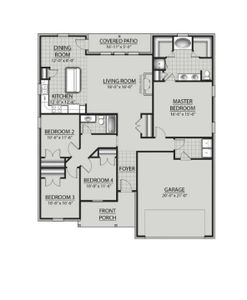 New construction Single-Family house 322 Dove Ct, Bridge City, TX 77611 plan Ravenswood V G - image