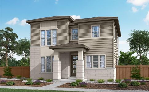 New construction Single-Family house 3346 N Haleyville Ct, Aurora, CO 80019 plan Plan 3201 - image