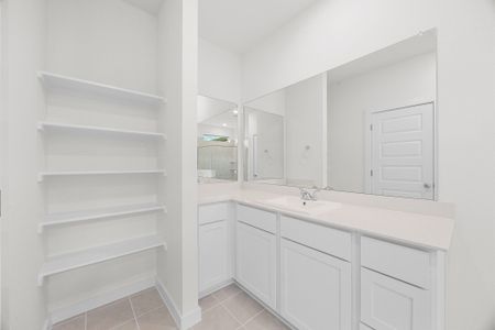 New construction Single-Family house 106 Divisadero Dr, Hutto, TX 78634 plan Trinity - image 14