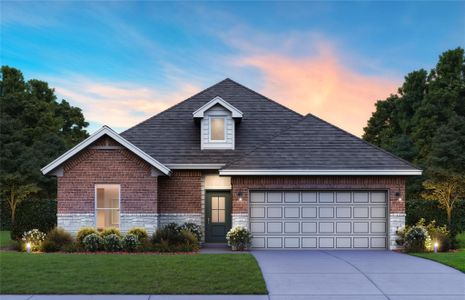 New construction Single-Family house 12047 Curlin Dr, Willis, TX 77318 plan Andrew - image