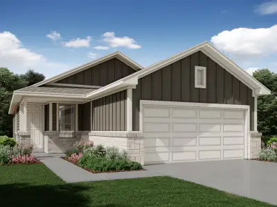 New construction Single-Family house 11438 Dark Amethyst Dr, Houston, TX 77048 plan The Glacier (N304) - image