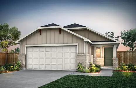 New construction Single-Family house 932 Cherrystone Lp, Buda, TX 78610 plan Beeville - image