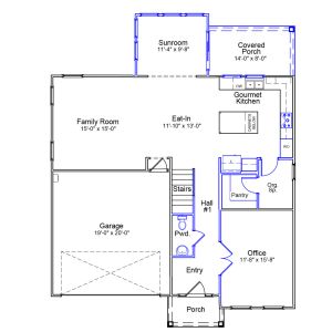 New construction Single-Family house 3004 Oak Grove Ln, Anderson, SC 29621 plan Keowee - image