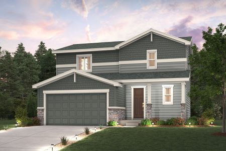New construction Single-Family house 329 Overlook Ave, Lochbuie, CO 80603 plan The Mackenzie - image