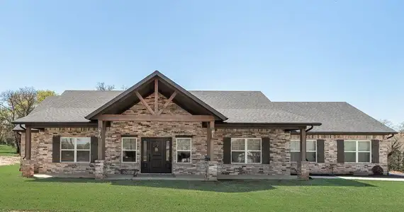 New construction Single-Family house 245 Creek Crossing St, Alvord, TX 76225 - image