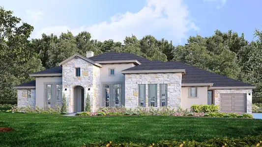 New construction Single-Family house 209 Bold Sundown, Liberty Hill, TX 78642 plan Avalon - image