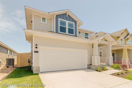 New construction Single-Family house 2707 Paragon Fox Dr, Pflugerville, TX 78660 Edgebrooke 1782- photo 1 1