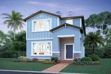 New construction Single-Family house 17124 Beachgrass Aly, Winter Garden, FL 34787 plan Jensen - Avenue Collection - image