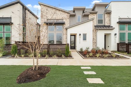 New construction Townhouse house 19726 Riverbed Ln, Cypress, TX 77433 plan Bolton - image