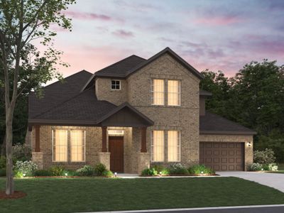 New construction Single-Family house 12605 Pallesen St, Fort Worth, TX 76131 plan Salado - Classic Series - image