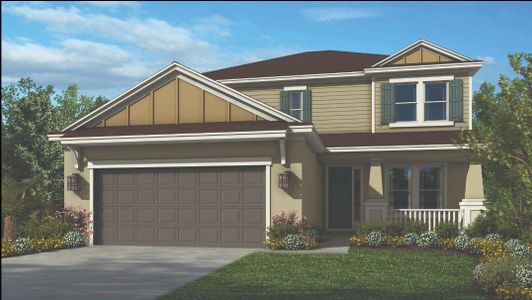 New construction Single-Family house 549 Ranch Oak Circle, Port Saint Lucie, FL 34984 Bonaire- photo 0