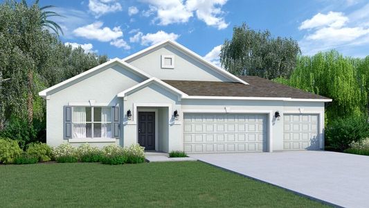 New construction Single-Family house 4397 Kelsey Ln, Micco, FL 32976 Jensen 3 Car- photo 0 0