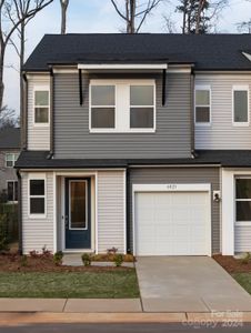 New construction Townhouse house 3302 Hutton Gardens Lane, Charlotte, NC 28269 Hanover- photo 0