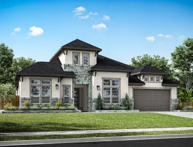 New construction Single-Family house 5031 Burkland Woods Dr, Spring, TX 77386 plan Lisbon - image