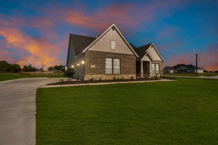 New construction Single-Family house 20 Zion Way, Valley View, TX 76272 Verbena- photo 3 3