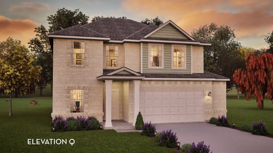 New construction Single-Family house 7300 Poplar Dr, Argyle, TX 76226 plan Trinity - image